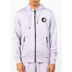 HELVETICA MP - KENETH LAVEND - SWEAT À CAPUCHE ZIPÉ LAVEND